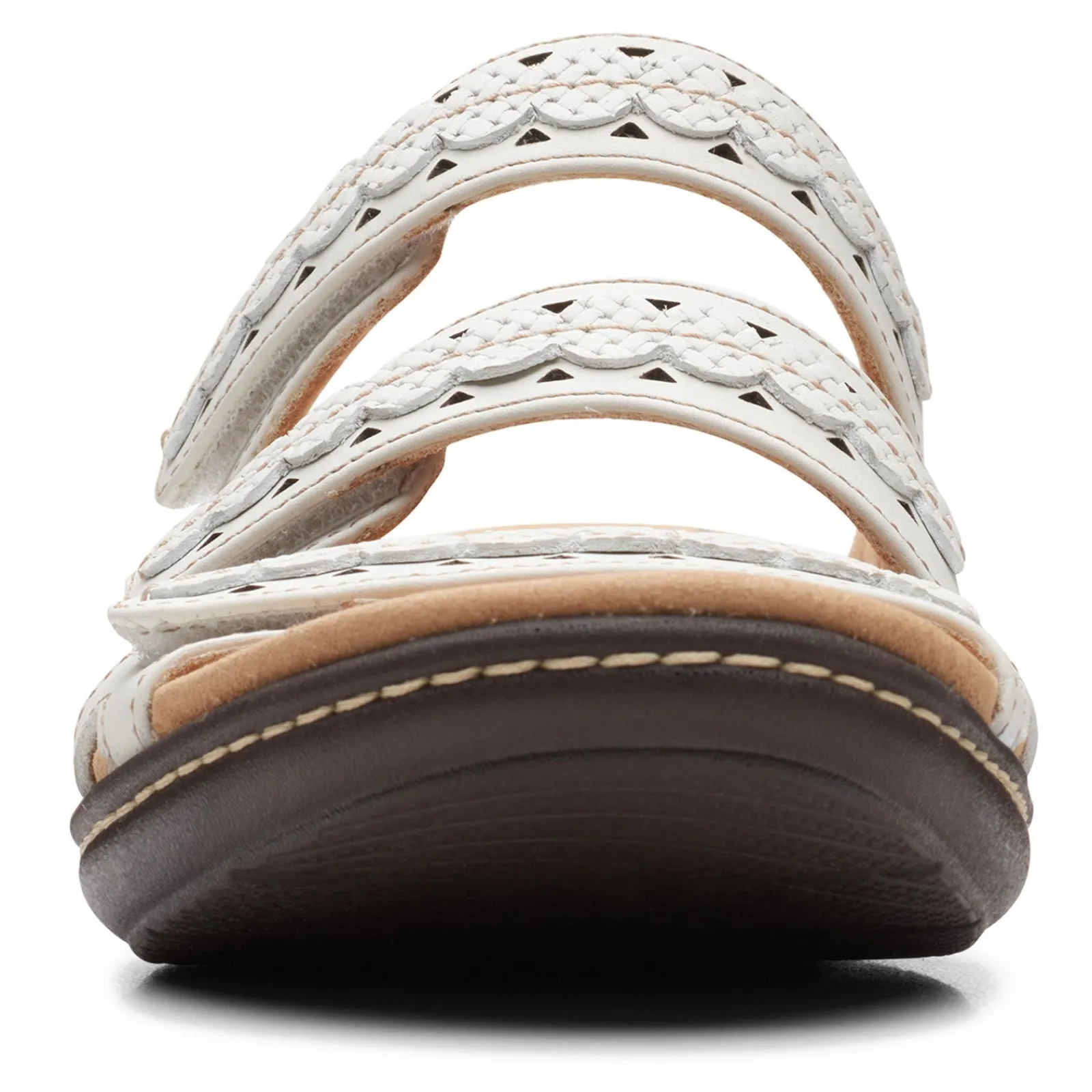 Online Clarks Women's , Laurieann Cove Sandal White