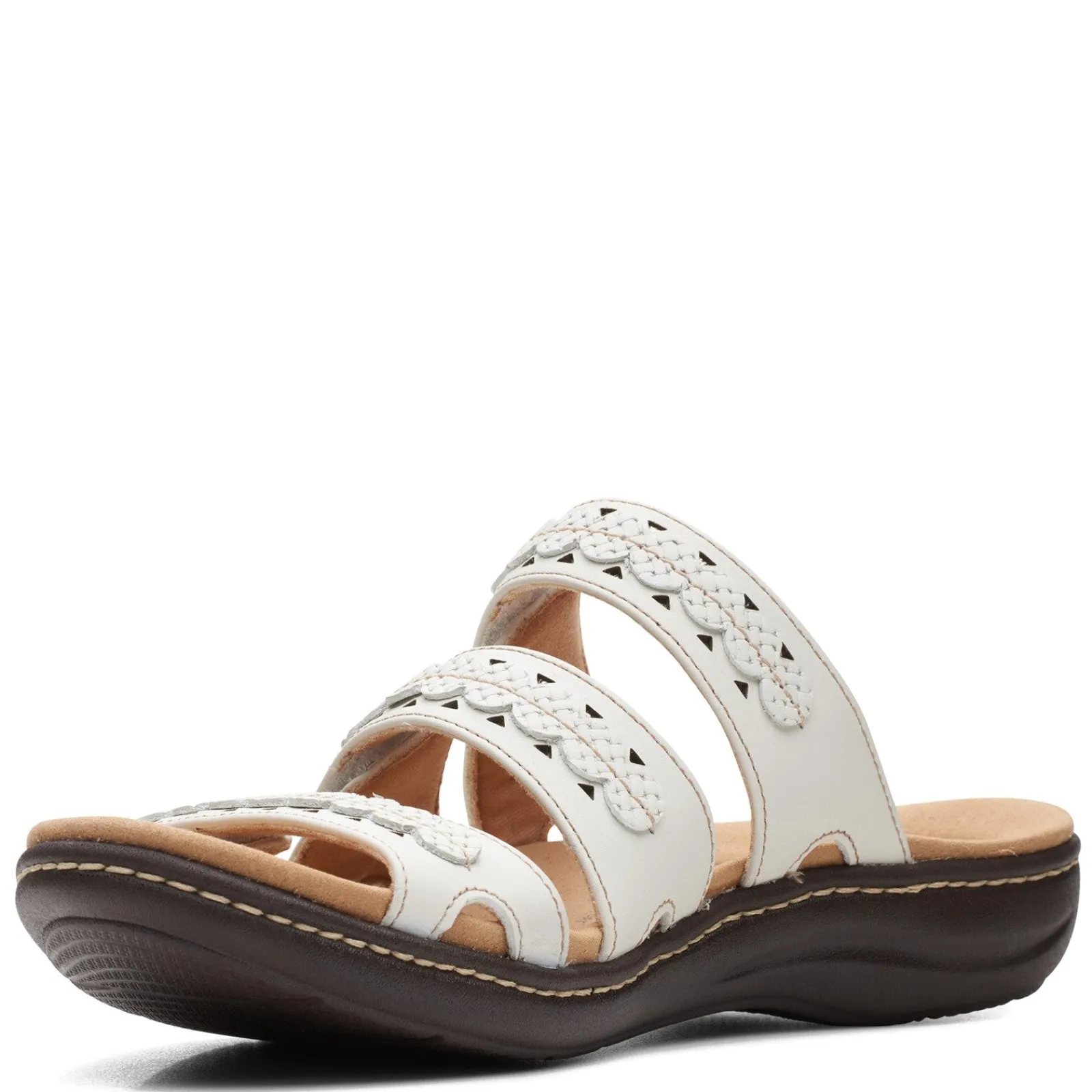 Online Clarks Women's , Laurieann Cove Sandal White