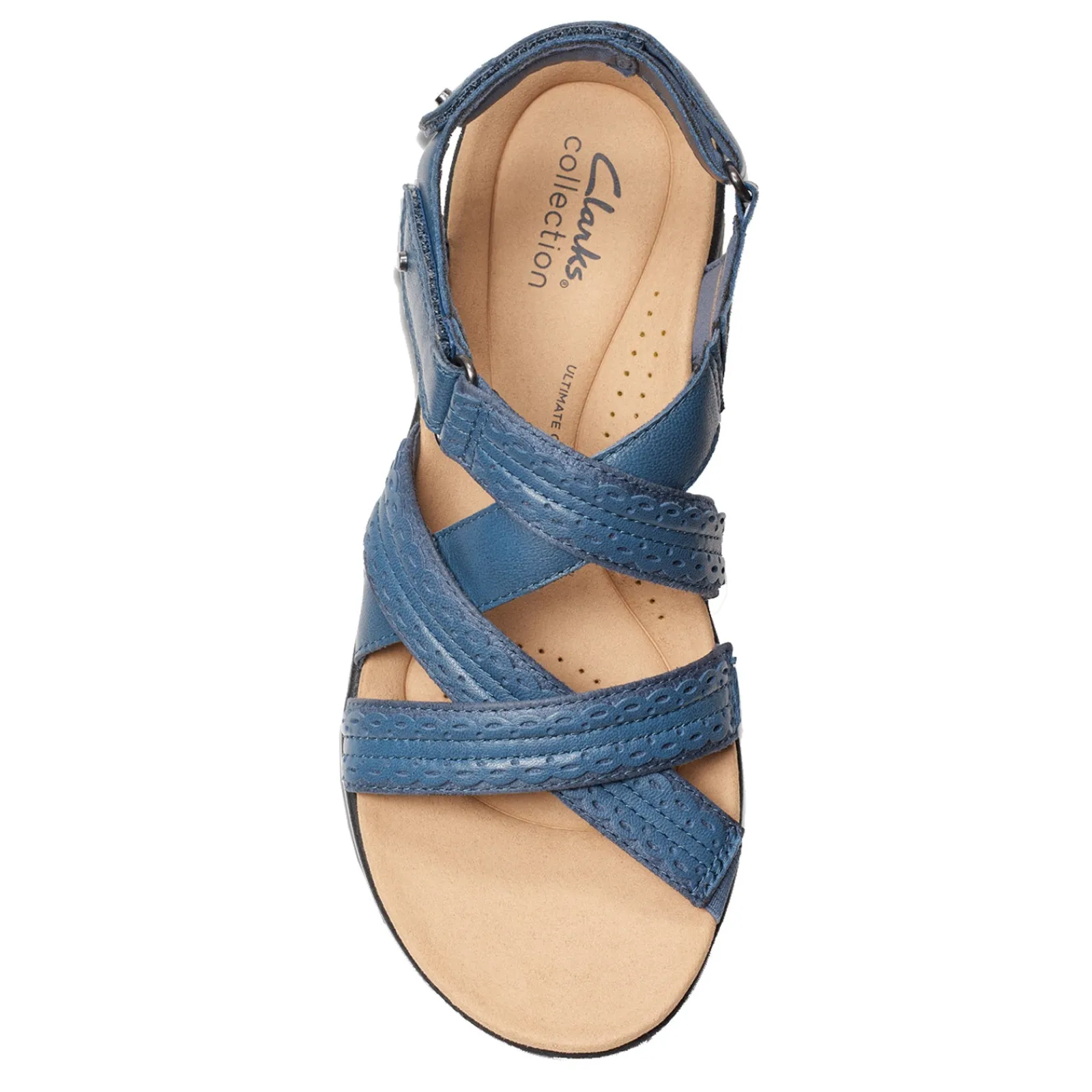 Sale Clarks Women's , Laurieann Rena Sandal Blue Combi
