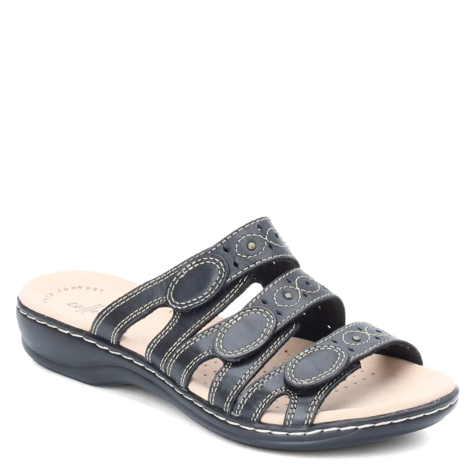 Outlet Clarks Women's , Leisa Cacti Sandal Black