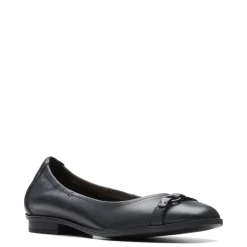 Best Clarks Women's , Lyrical Sky Flat Black