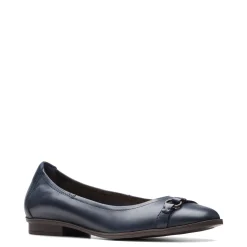 Sale Clarks Women's , Lyrical Sky Flat Navy