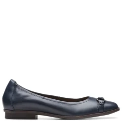 Sale Clarks Women's , Lyrical Sky Flat Navy