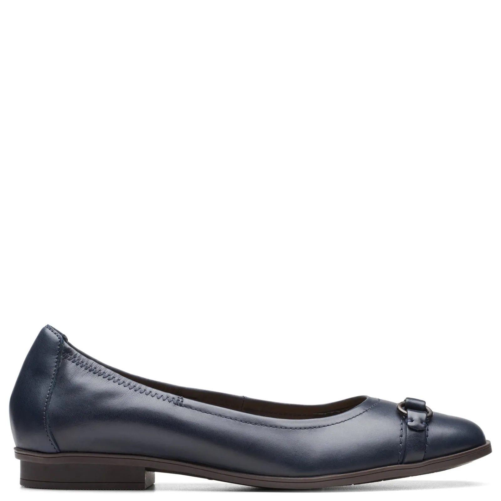 Sale Clarks Women's , Lyrical Sky Flat Navy