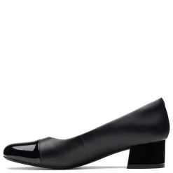Outlet Clarks Women's , Marilyn Sara Pump Black Leather