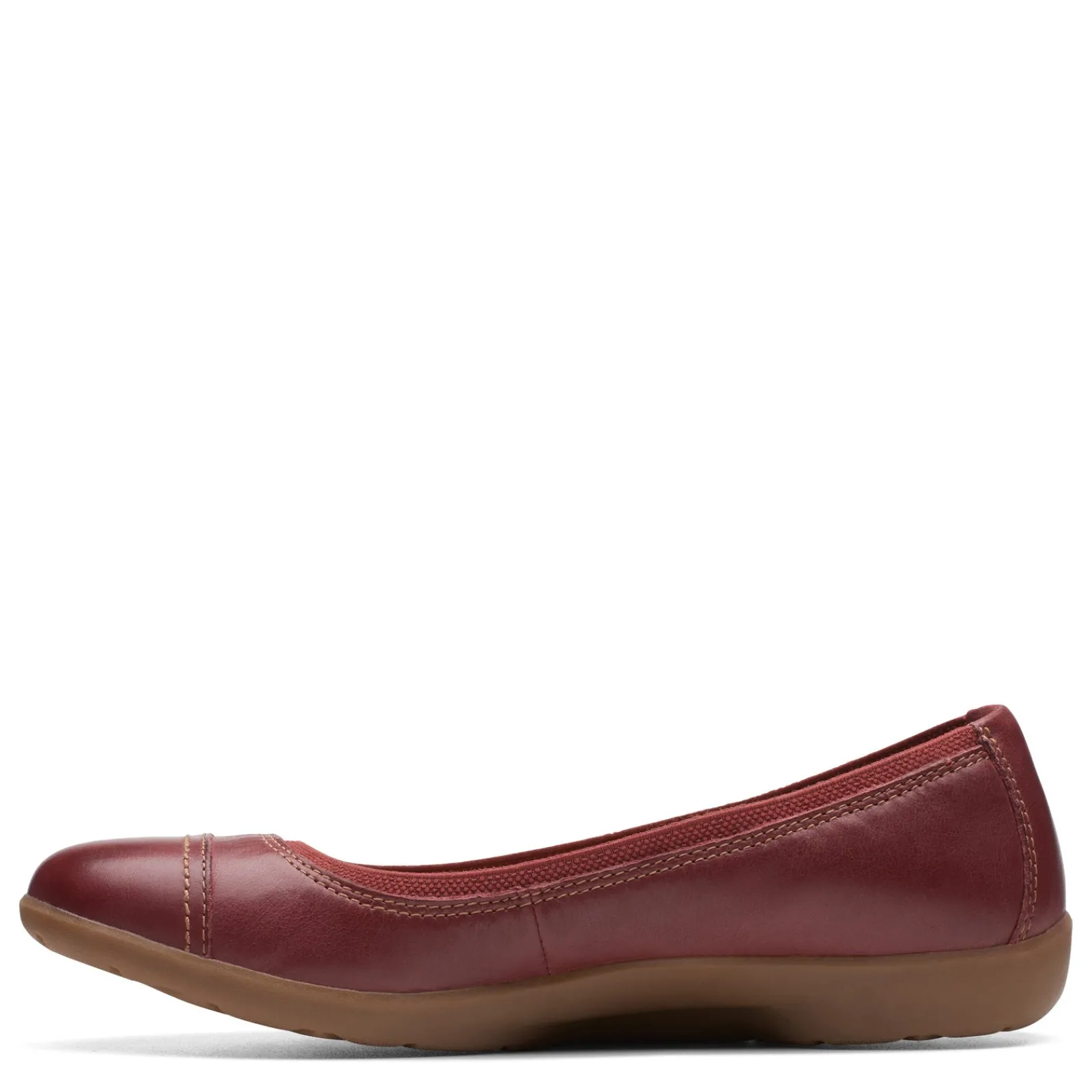 Clarks Women's , Meadow Opal Slip-On Chestnut