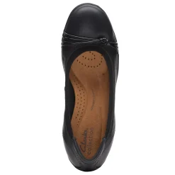 Best Clarks Women's , Meadow Rae Slip-On Black