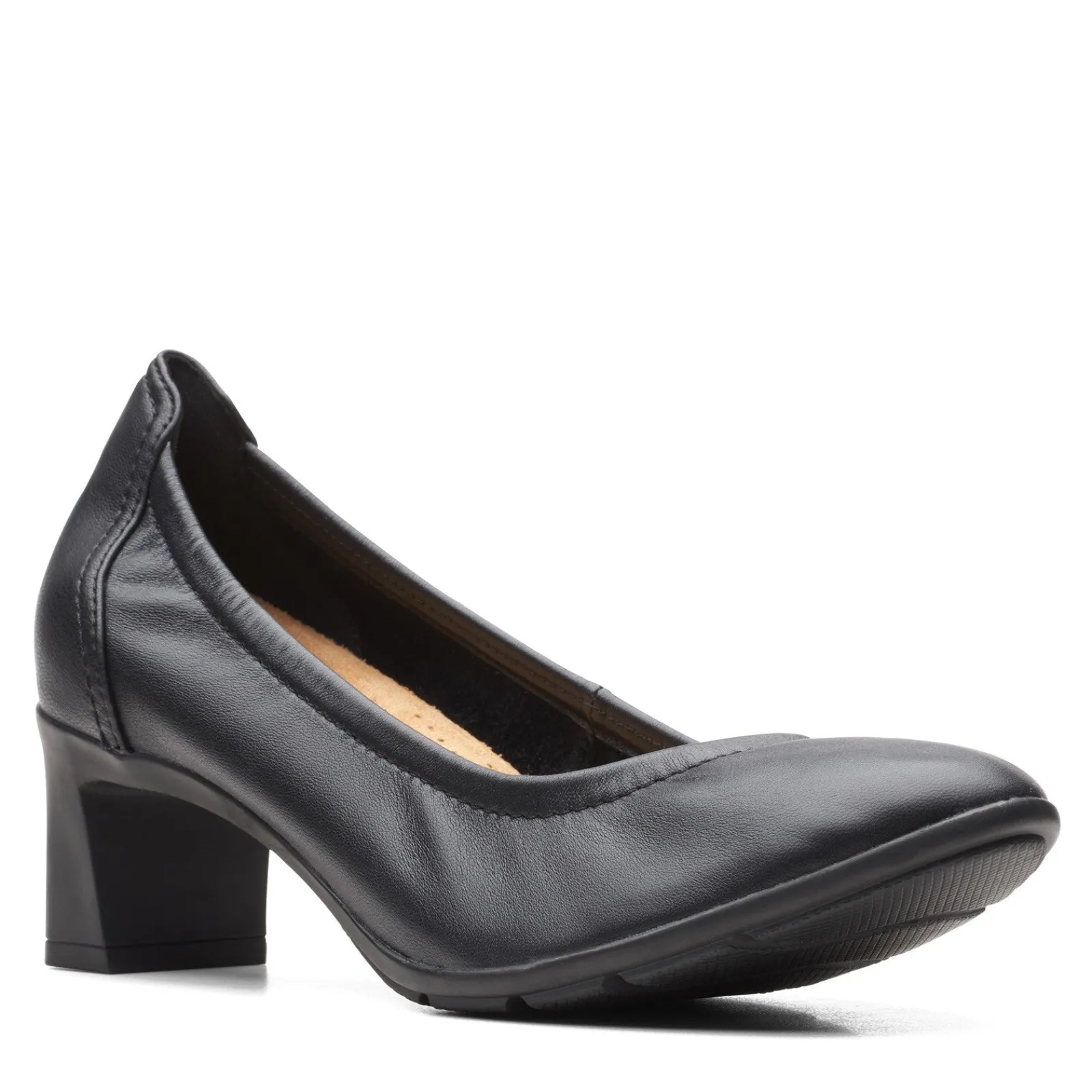 Discount Clarks Women's , Nelley Pearl Pump Black Leather