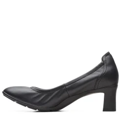 Discount Clarks Women's , Nelley Pearl Pump Black Leather