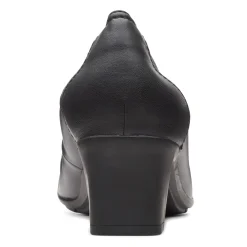 Discount Clarks Women's , Nelley Pearl Pump Black Leather