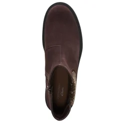 Hot Clarks Women's , Opal Sky Boot Dark Brown