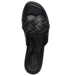 Clarks Women's , Reyna Weave Sandal Black