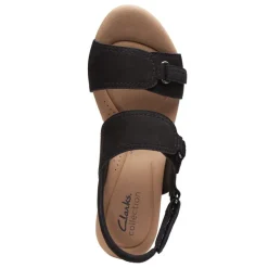 Hot Clarks Women's , Rose Lane Sandal Black