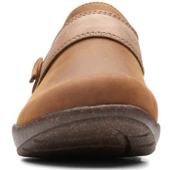 New Clarks Women's , Roseville Dot Slip-On Tan