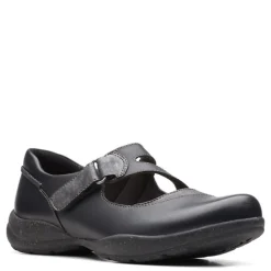Clarks Women's , Roseville Jane Slip-On Black Combi
