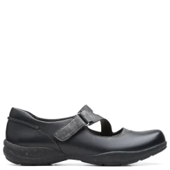 Clarks Women's , Roseville Jane Slip-On Black Combi