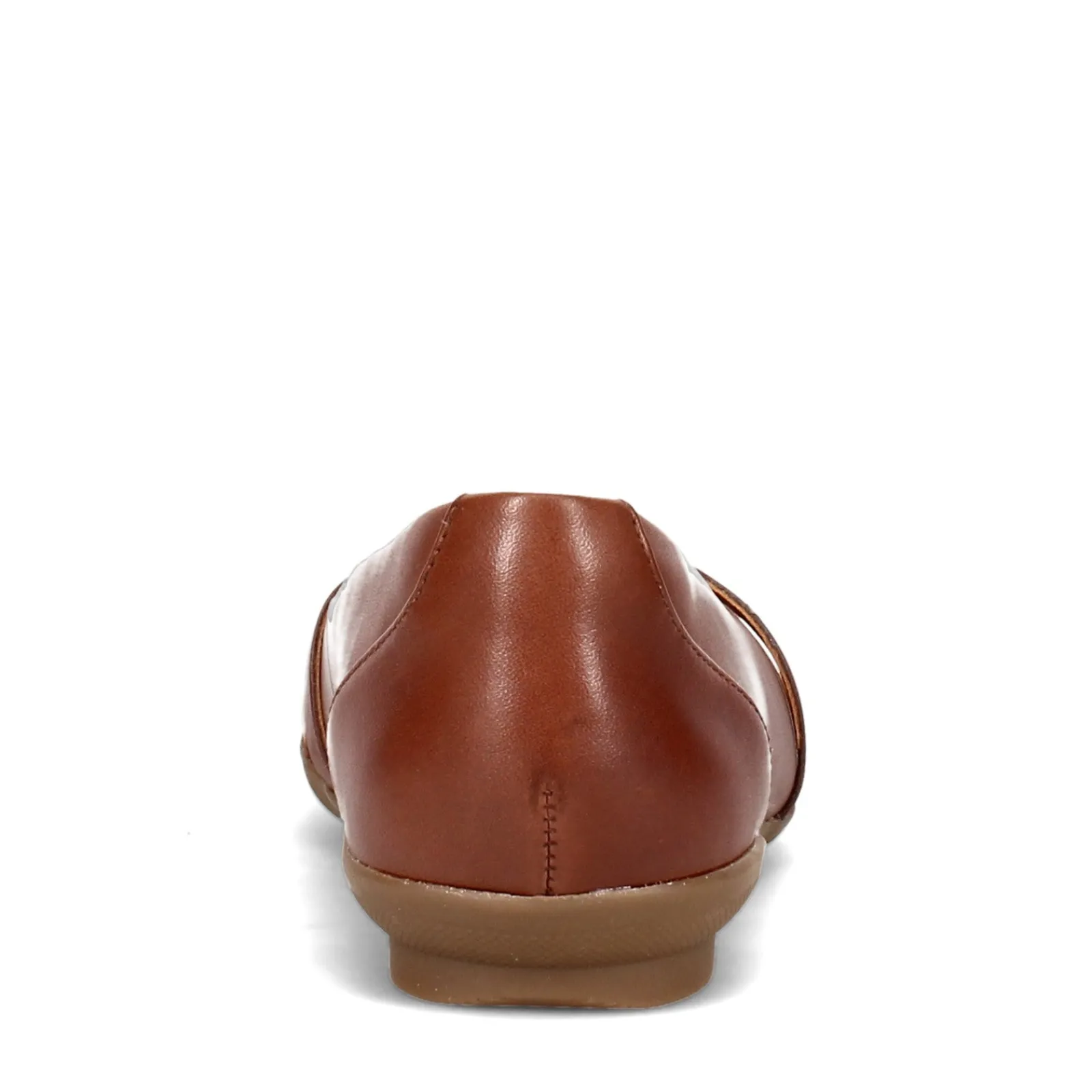 Clarks Women's , Sara Clover Flat Mahogany