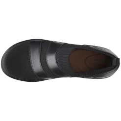 Online Clarks Women's , Sashlyn Edge Slip-On Black