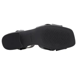 Best Clarks Women's , Serina 35 Cross Sandal Black Leather