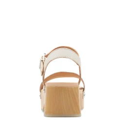 Sale Clarks Women's , Sivanne Bay Sandal Ivory Interest Leather