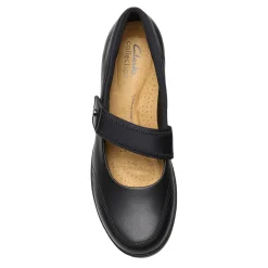 Hot Clarks Women's , Suttyn May Mary Jane Wedge Black
