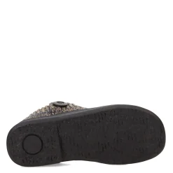 Discount Clarks Women's , Sweater Collar Slipper Clog Navy