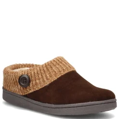 Online Green Market Services Co Inc Women's Clarks, Sweater Collar Slipper Mocha