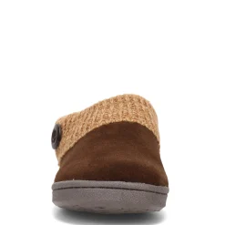Online Green Market Services Co Inc Women's Clarks, Sweater Collar Slipper Mocha