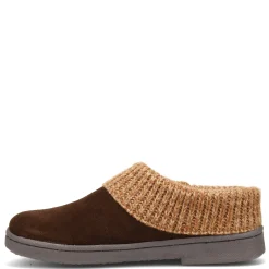Online Green Market Services Co Inc Women's Clarks, Sweater Collar Slipper Mocha