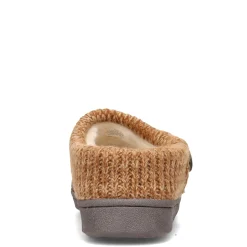 Online Green Market Services Co Inc Women's Clarks, Sweater Collar Slipper Mocha