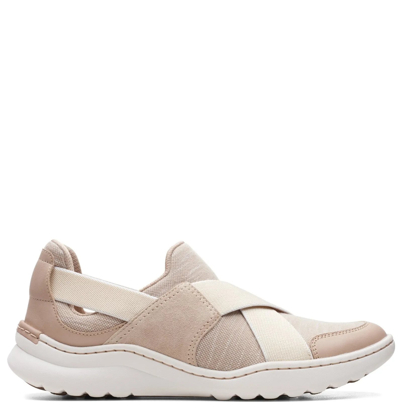 Online Clarks Women's , Teagan Go Slip-On Sneaker Sand
