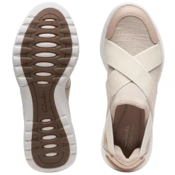 Online Clarks Women's , Teagan Go Slip-On Sneaker Sand