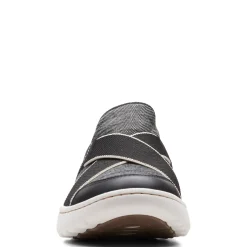 Online Clarks Women's , Teagan Go Slip-On Sneaker Black Combi
