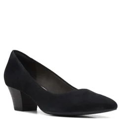 New Clarks Women's , Teresa Step Pump Black Suede