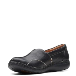 Clearance Clarks Women's , Un Loop Stride Slip-On Black