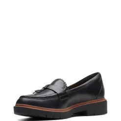 Best Clarks Women's , Westlynn Bella Loafer Black Leather