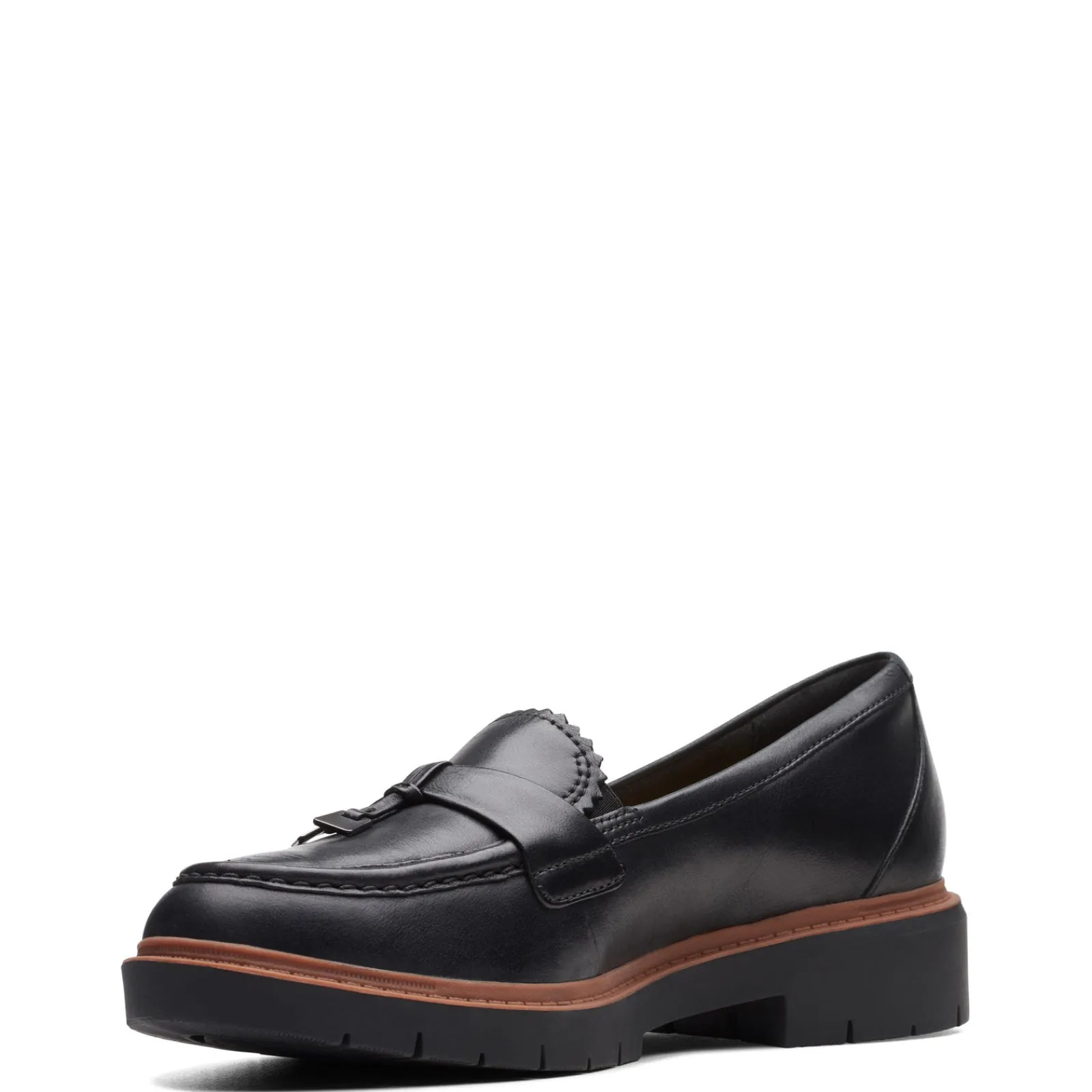Best Clarks Women's , Westlynn Bella Loafer Black Leather
