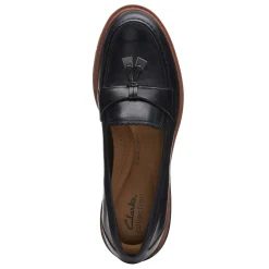 Best Clarks Women's , Westlynn Bella Loafer Black Leather