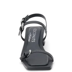 Hot Matisse Women's Coconuts By , Maya Sandal Black Lizard