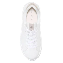 Outlet Cole Haan Women's , Grand Crosscourt Coaster Sneaker White/Dove