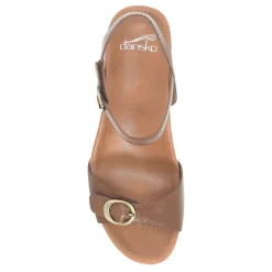 Hot Dansko Women's , Arielle Sandal Tan Glazed Leather