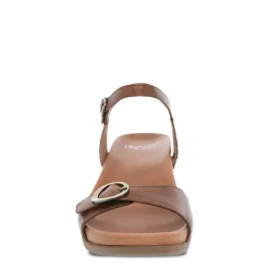 Best Dansko Women's , Arielle Sandal Tan Glazed Leather