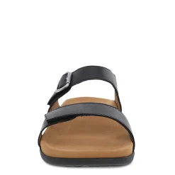 New Dansko Women's , Justine Sandal Black