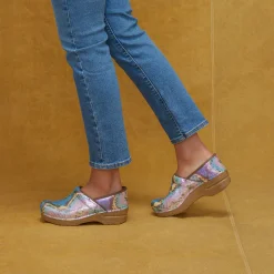 Discount Dansko Women's , Professional Clog Mermaid Metallic