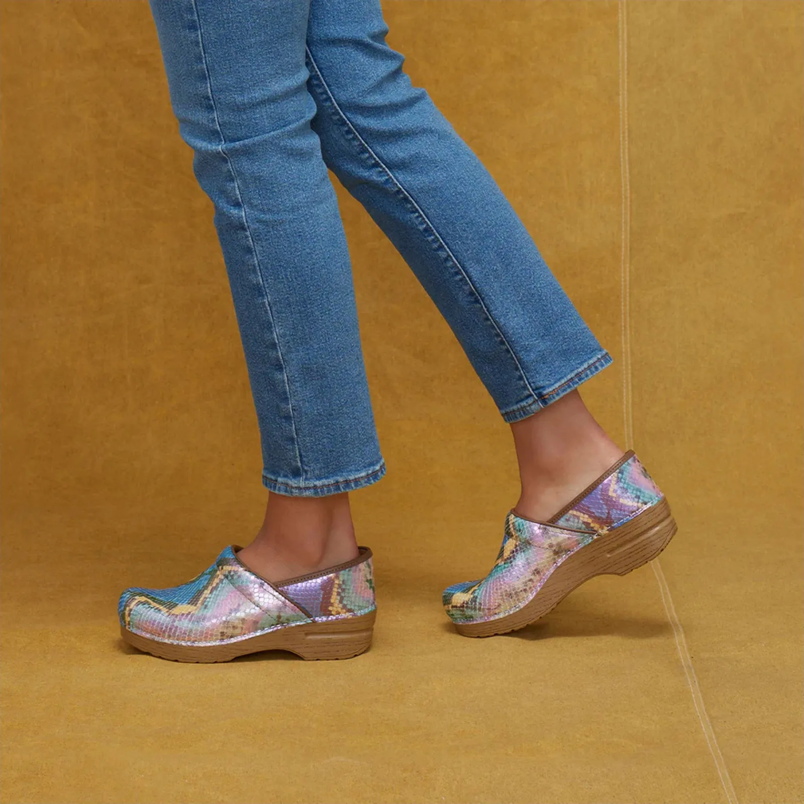 Discount Dansko Women's , Professional Clog Mermaid Metallic