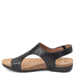 Best Dansko Women's , Reece Thong Sandals Black Waxy Burnished