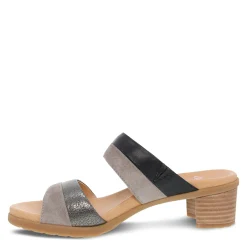 Online Dansko Women's , Theresa Sandal Black Multi Leather