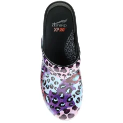Dansko Women's , XP 2.0 Clog Purple Leopard Patent