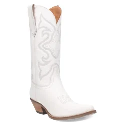 Discount Dingo Women's , Out West Boot White Smooth