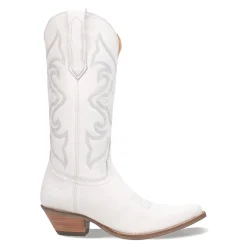 Discount Dingo Women's , Out West Boot White Smooth